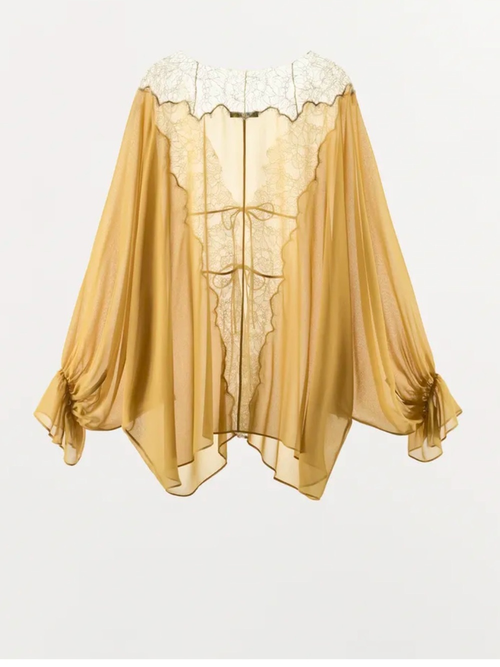 ZW COLLECTION COMBINATION LACE BLOUSE